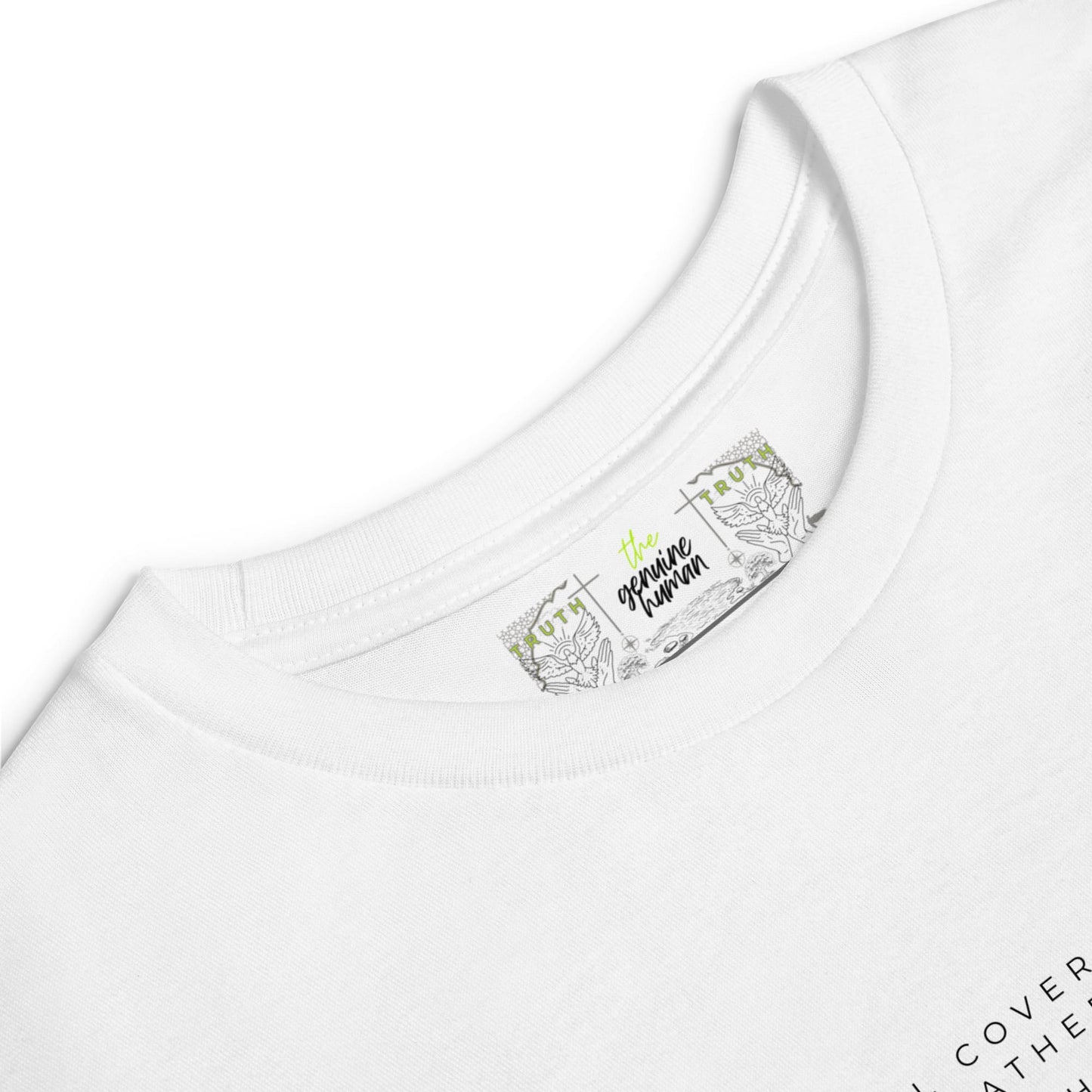 Under His Wings | Cotton long sleeve tee for girls