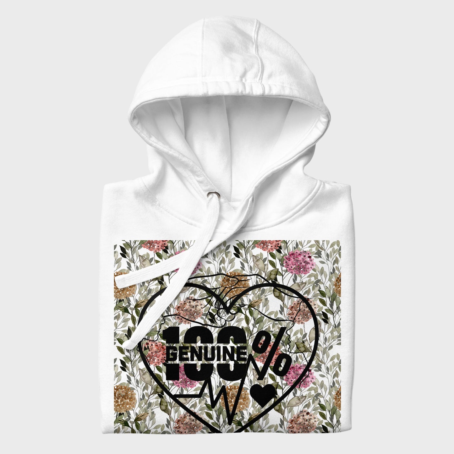 100% genuine | Heartbeat design premium hoodie for women