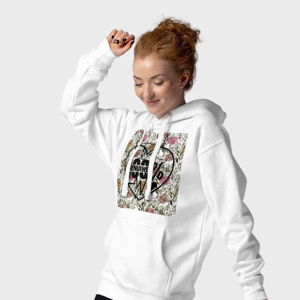 100% genuine | Heartbeat design premium hoodie for women