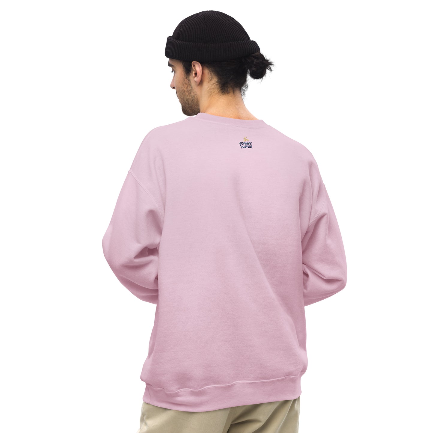 Sweatshirt with "Let's Save Our Beautiful Planet" Hummingbird Embroidered Design