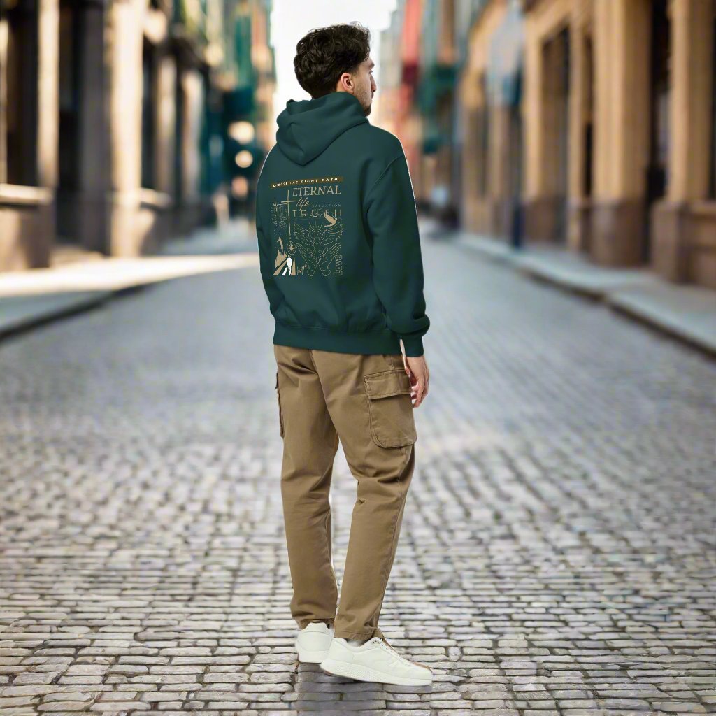 Choose The Right Path | Oversized premium hoodie