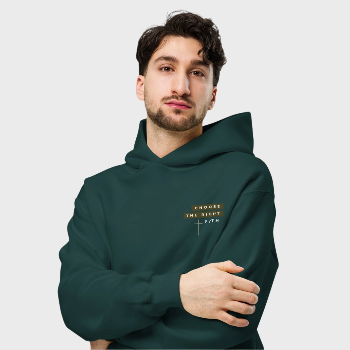 Choose The Right Path | Oversized premium hoodie