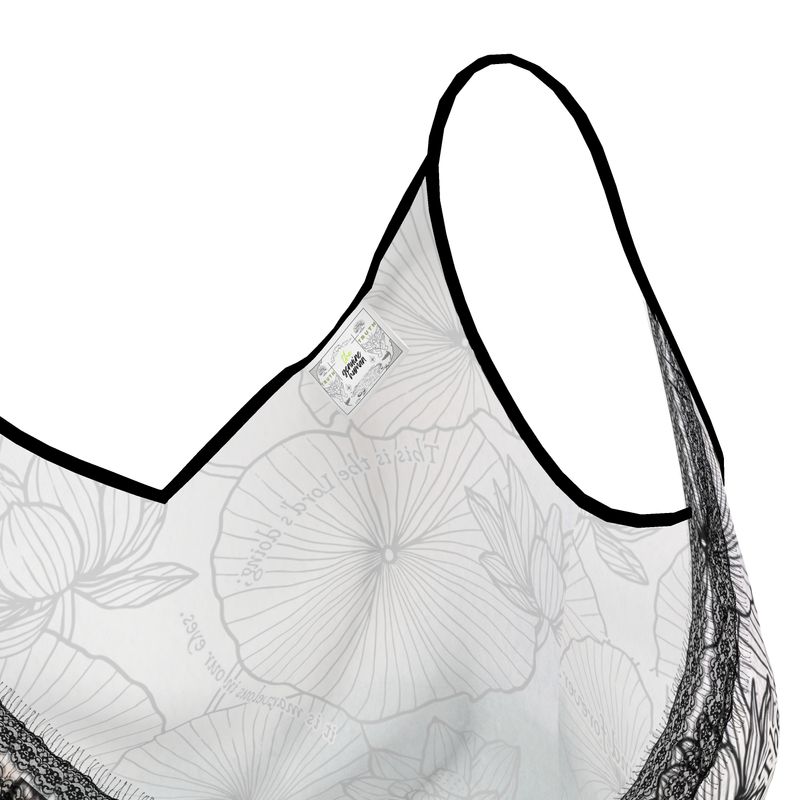 Divine Footprint | Premium Lace Camisole