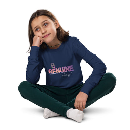 BE GENUINE | Cotton long sleeve tee for kids