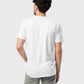 Man wearing a Christian t-shirt_back view