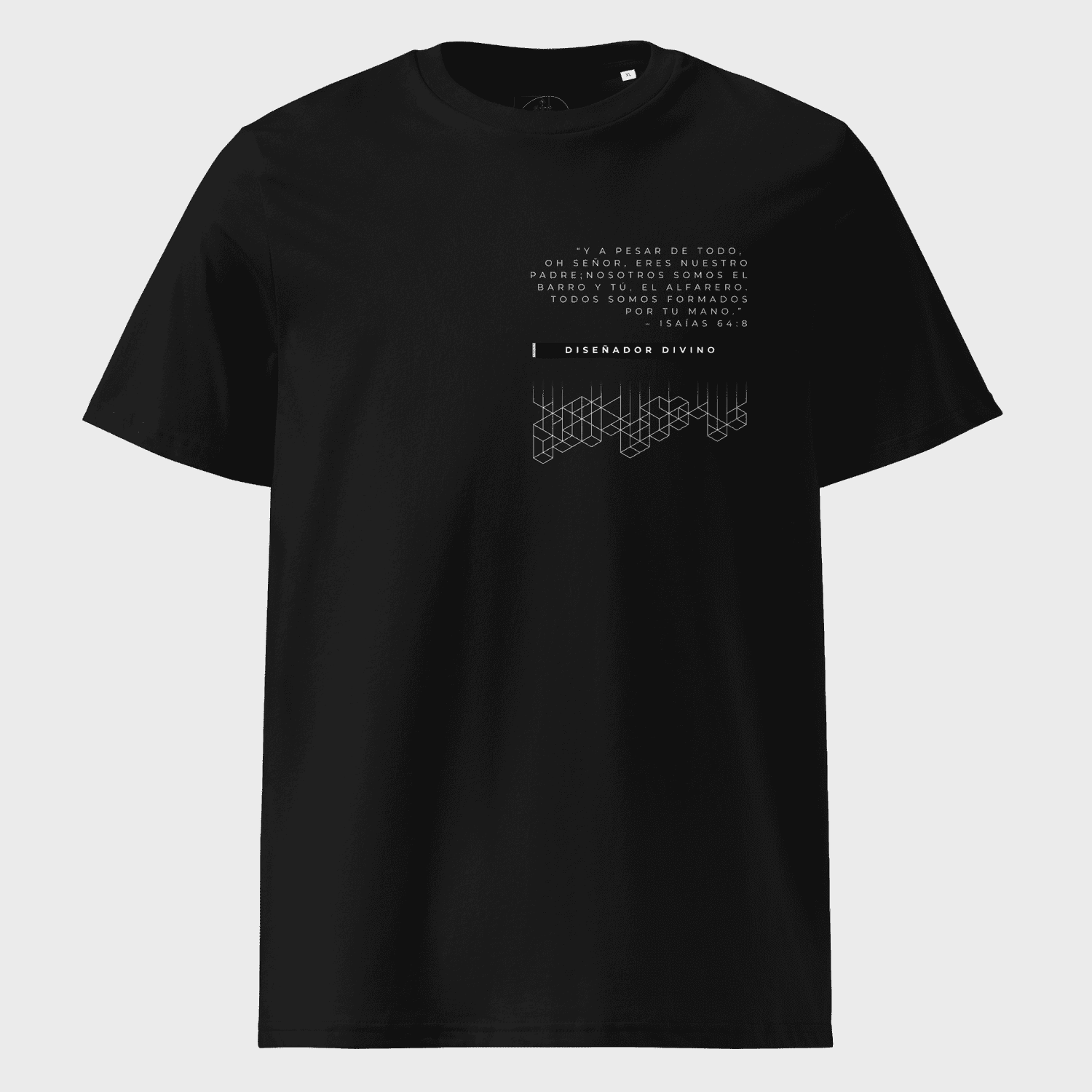 Diseñador divino | Camiseta cristiana premium de algodón