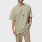 Divina proporción | Camiseta cristiana oversize efecto lavado