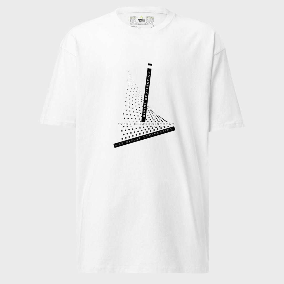 Divine Redirection | Men’s premium heavyweight tee