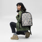 Asian woman with faith backpack 