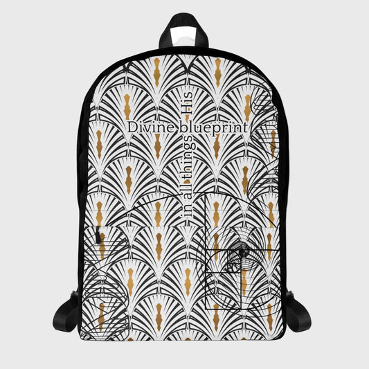 Product mockup_Divine Blueprint_Christian Backpack