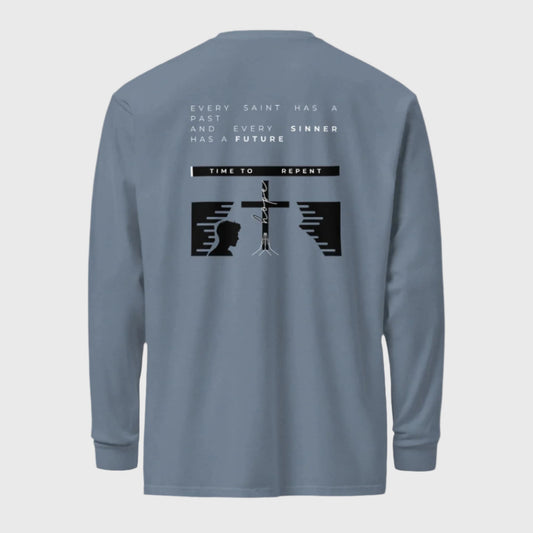 Every Sinner Has A Future | Christian long-sleeve shirt