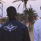 Chaqueta bomber sostenible premium "Fe sobre miedo"