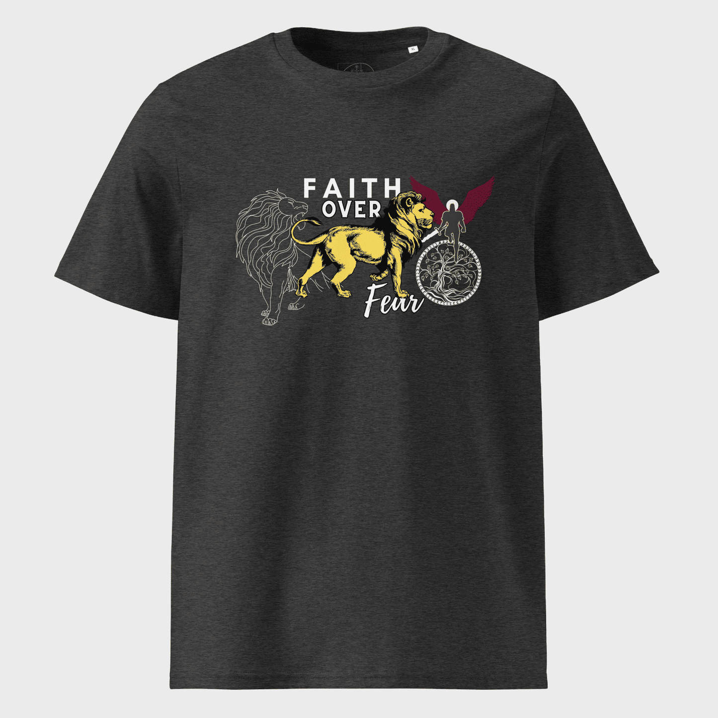 Faith Over Fear | Camiseta premium cristiana para hombre