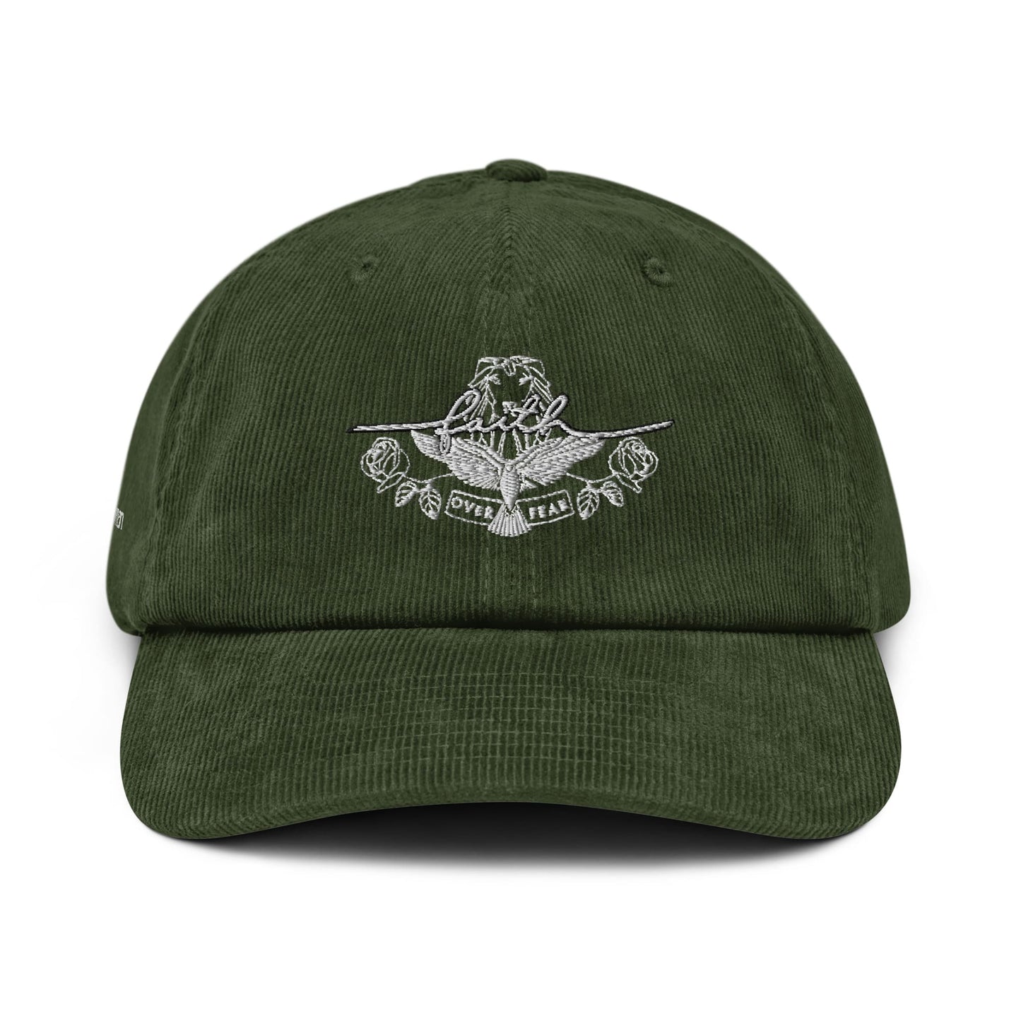 Fe Sobre Miedo | Gorra de pana