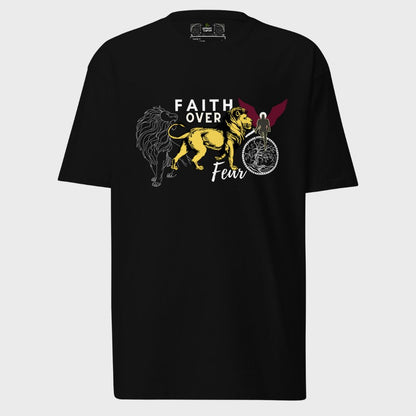 Faith over Fear | Men’s premium heavyweight tee