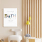 For we live by FAITH | Canvas