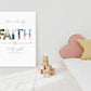 For we live by FAITH | Canvas