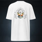 White Christian tshirt with graphic design and text Glory to Jesus