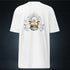 White Christian tshirt with graphic design and text Glory to Jesus