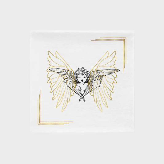White Pillowcase with Angel 