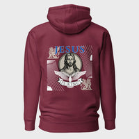 Jesús es Rey | Sudadera unisex de algodón premium