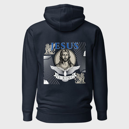 Jesus is King | Unisex premium cotton hoodie