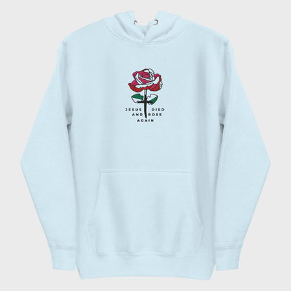 Jesus Rose| Premium embroidered hoodie for women