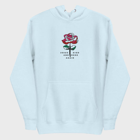 Jesus Rose| Premium embroidered hoodie for women