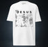 White t-shirt with &