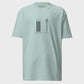 Jesús conduce a la vida | Camiseta de peso pesado premium para hombres