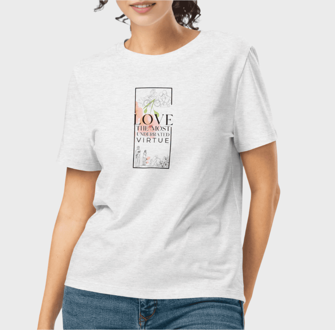LOVE | Women’s organic virtue t-shirt