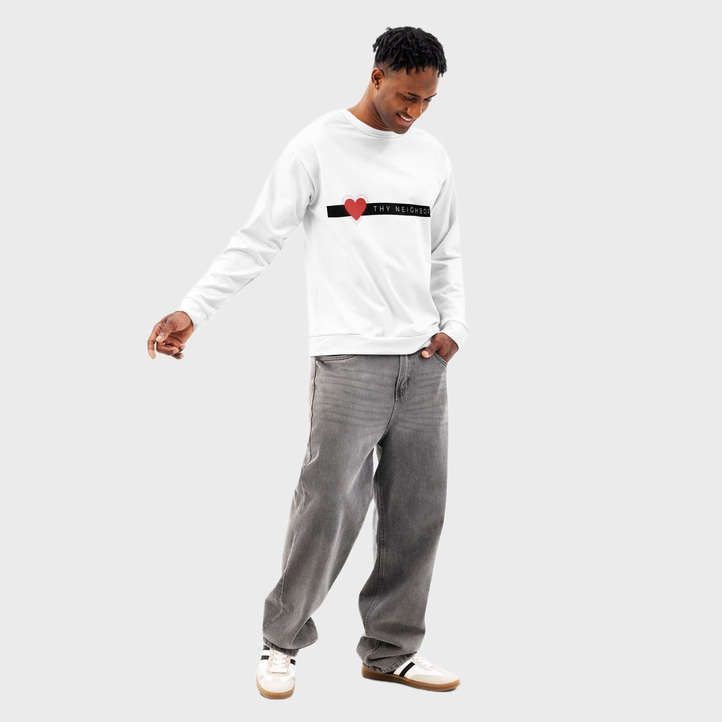 Ama a tu Vecino | Sudadera de algodón unisex