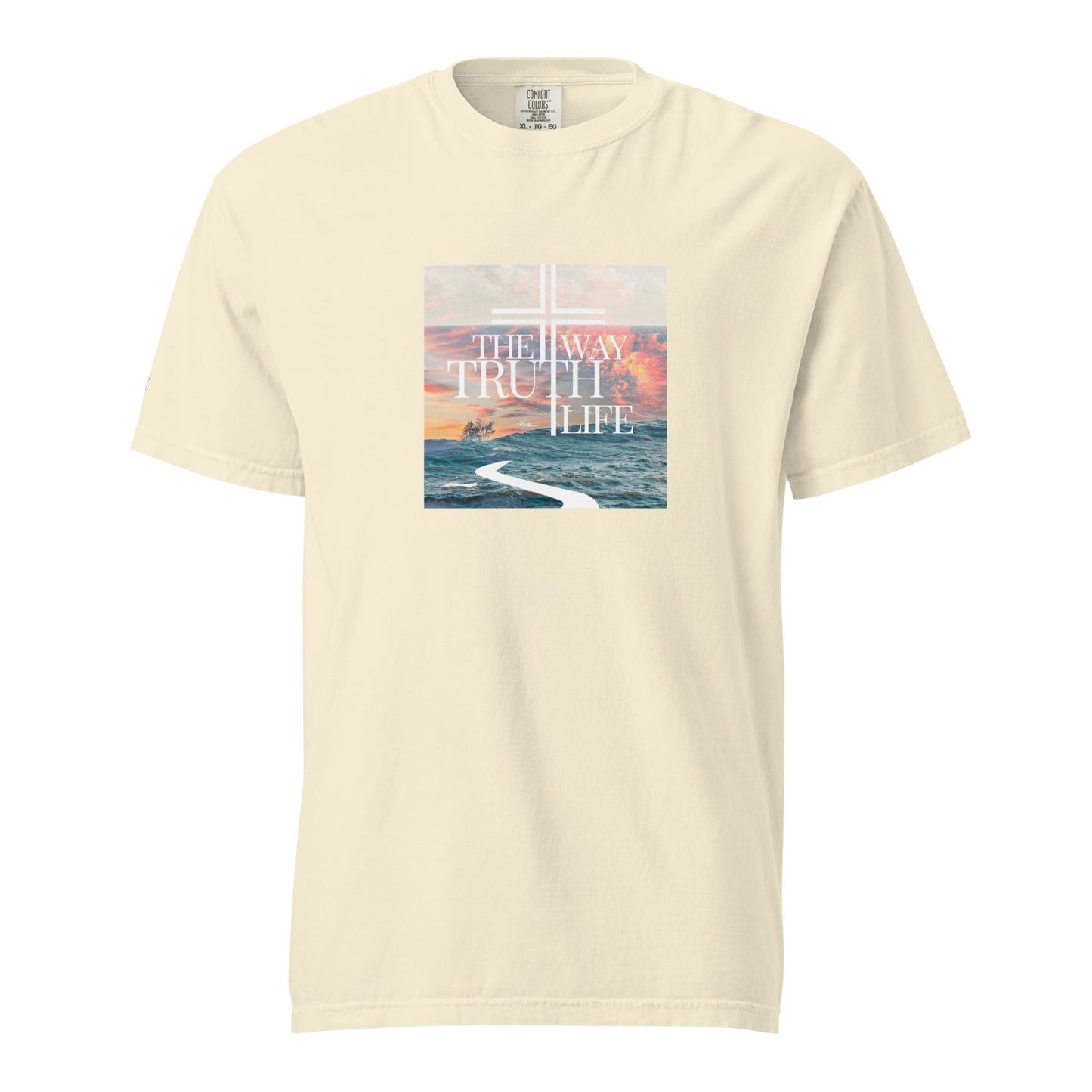 Ocean Into Sky | Garment-dyed heavyweight t-shirt