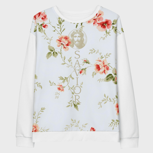 SAVIOR | Cotton faith sweatshirt for ladies