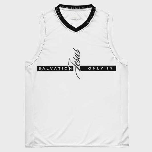 Salvation Only In Jesus | Eco-friendly unisex sports tank