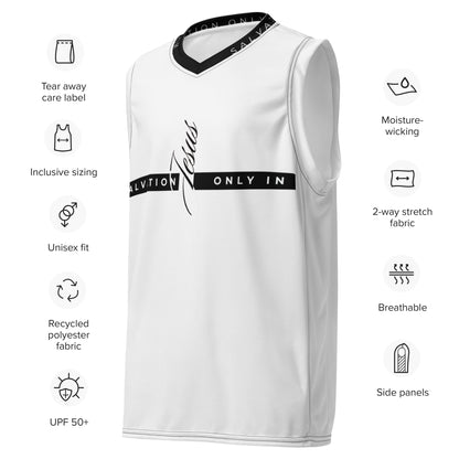 Salvation Only In Jesus | Eco-friendly unisex sports tank
