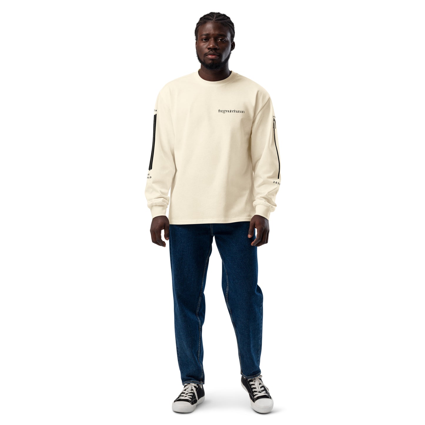 La Puerta Estrecha | Camiseta de manga larga pesada premium cristiana