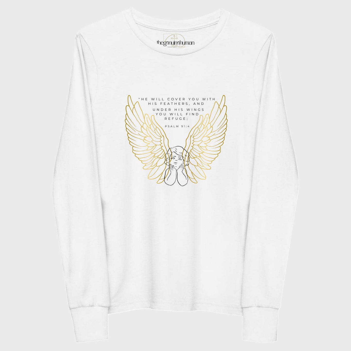 Bajo Sus Alas | Camiseta de manga larga de algodón para niñas