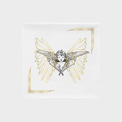 Golden Angel Wings - Pillow Case