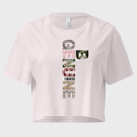 Be genuine | Women’s relaxed crop top