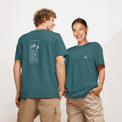 Find the True Path | Sailor´s unisex organic t-shirt