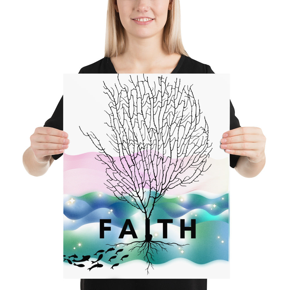 Vibrant Faith Poster