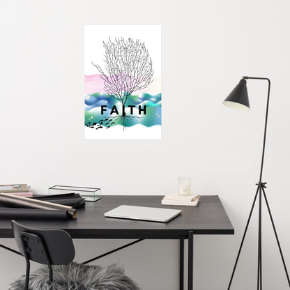 Vibrant Faith Poster