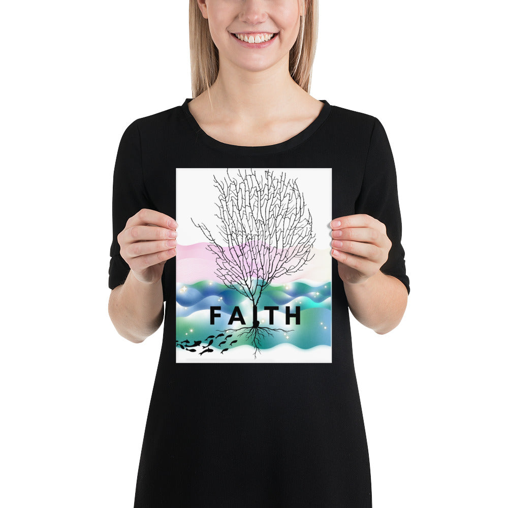 Vibrant Faith Poster