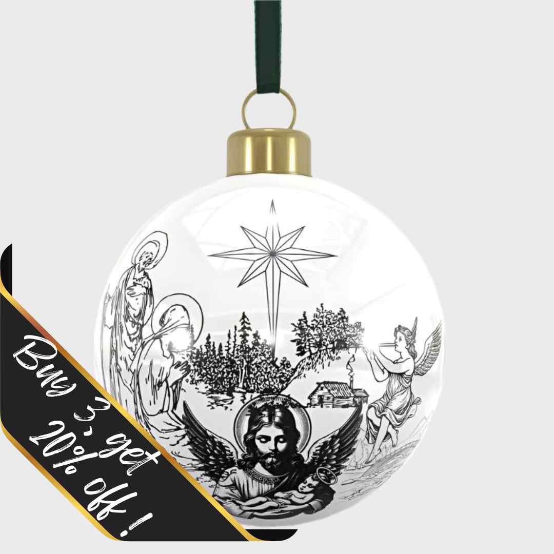Salvador | Adorno de Porcelana de Hueso Premium
