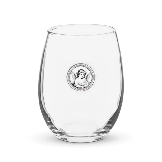 Stemless glass "Angel Window"