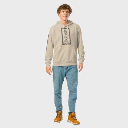 Love Genuine | Unisex organic mid-weight hoodie