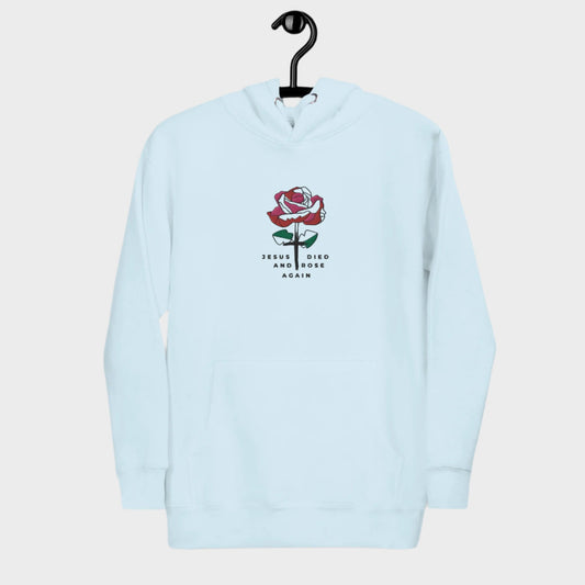 Premium embroidered "Rose" Hoodie